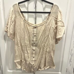 Women's Cream Top